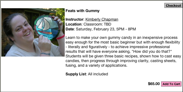 Feats with Gummy, Saturday Feb 23, 5-8 pm, $65