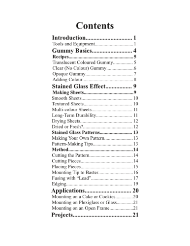 Table of Contents